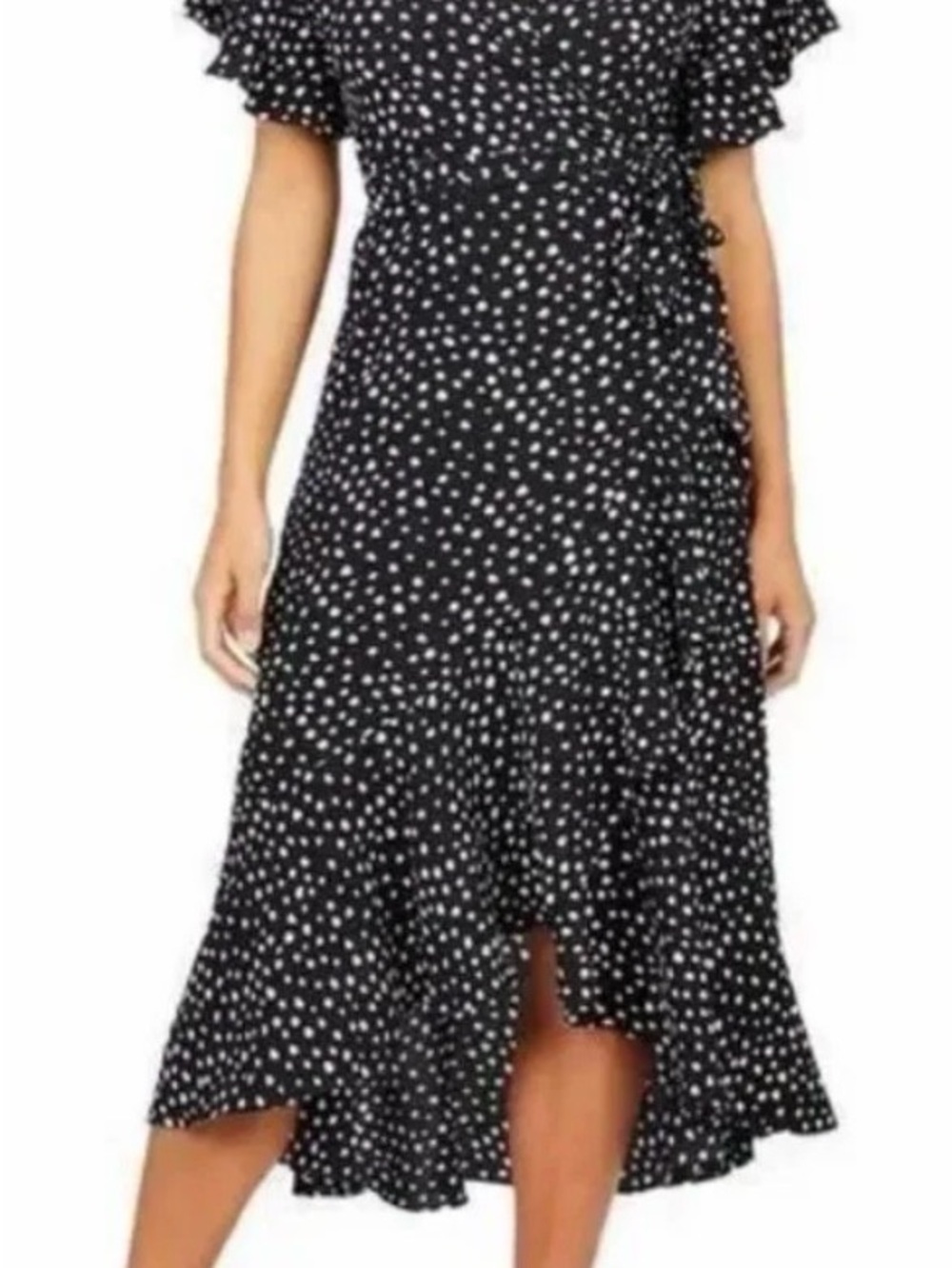 Max Studio True Wrap Maxi Dress, Women’s Size Large